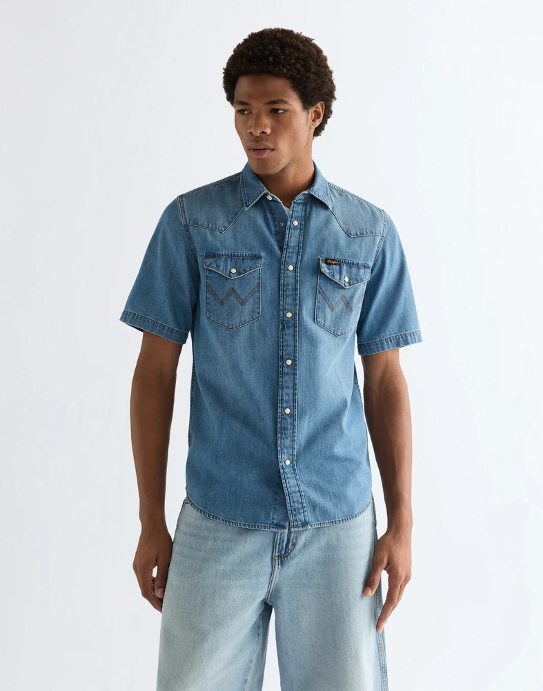 Džinsiniai marškiniai Wrangler