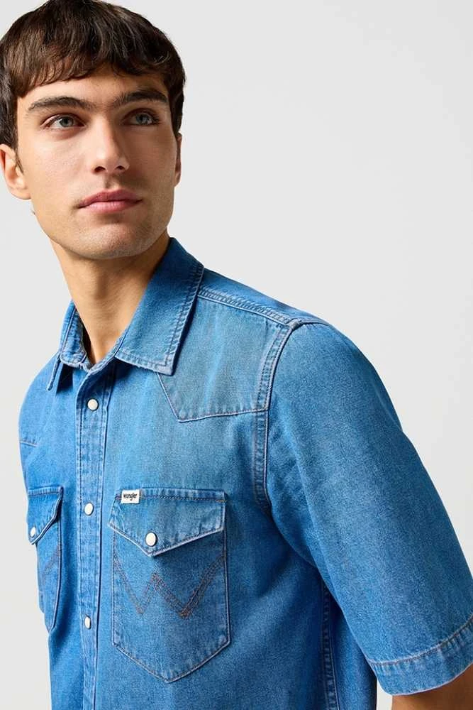 Džinsiniai marškiniai Wrangler