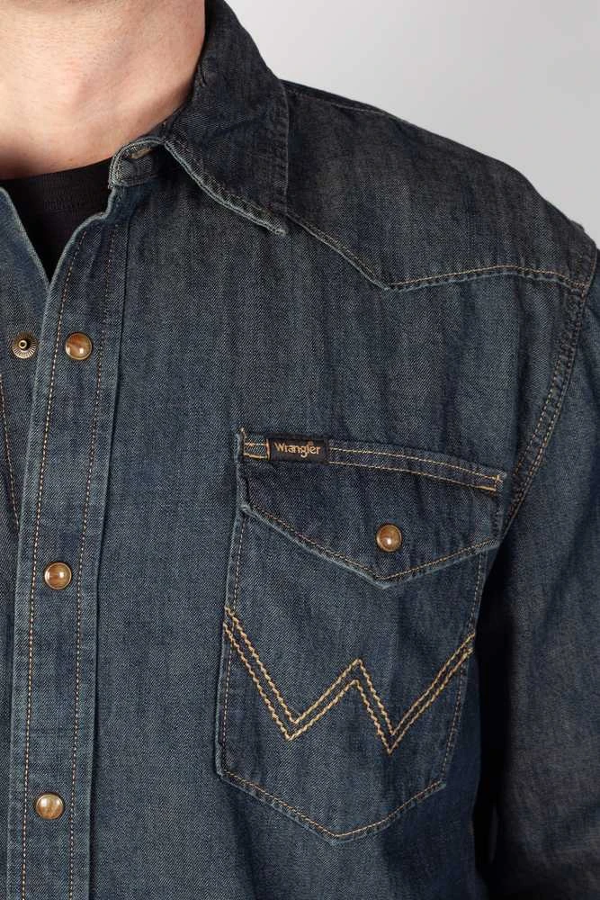 Džinsiniai marškiniai Wrangler
