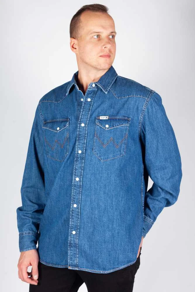 Džinsiniai marškiniai Wrangler