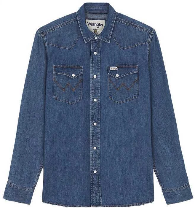 Džinsiniai marškiniai Wrangler