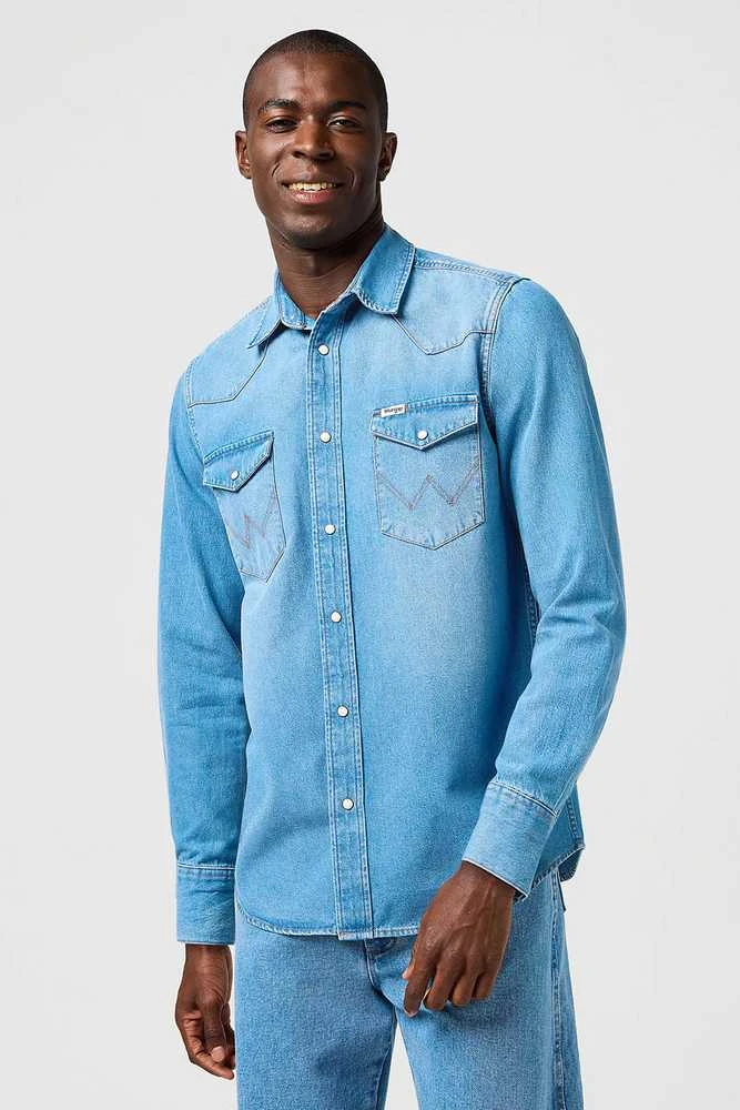 Džinsiniai marškiniai Wrangler