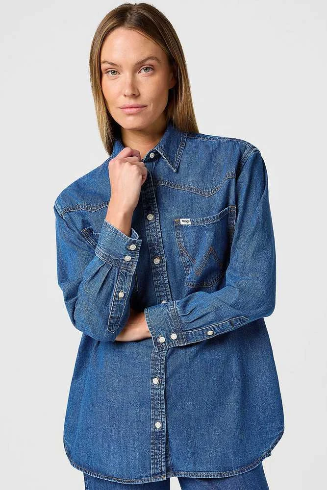 Džinsiniai marškiniai Wrangler
