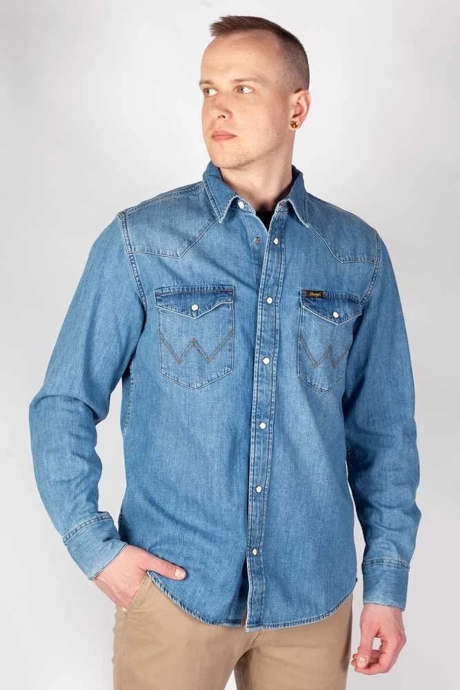 Džinsiniai marškiniai Wrangler