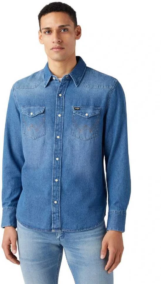 Džinsiniai marškiniai Wrangler