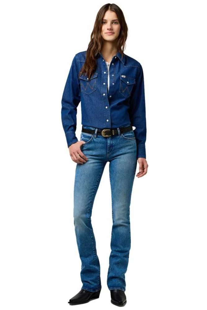 Džinsiniai marškiniai Wrangler