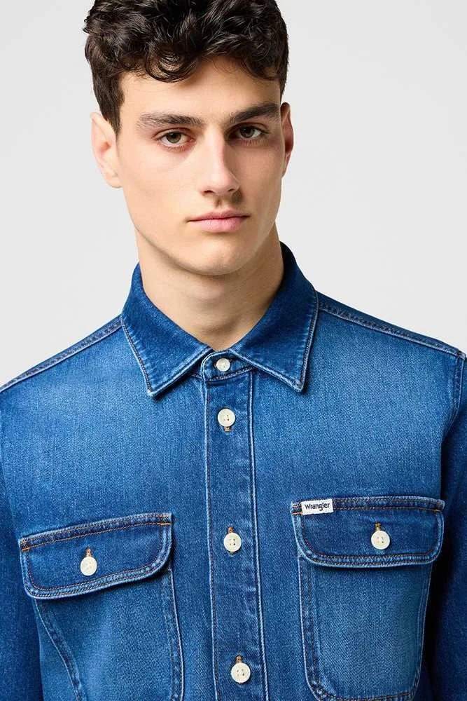 Džinsiniai marškiniai Wrangler