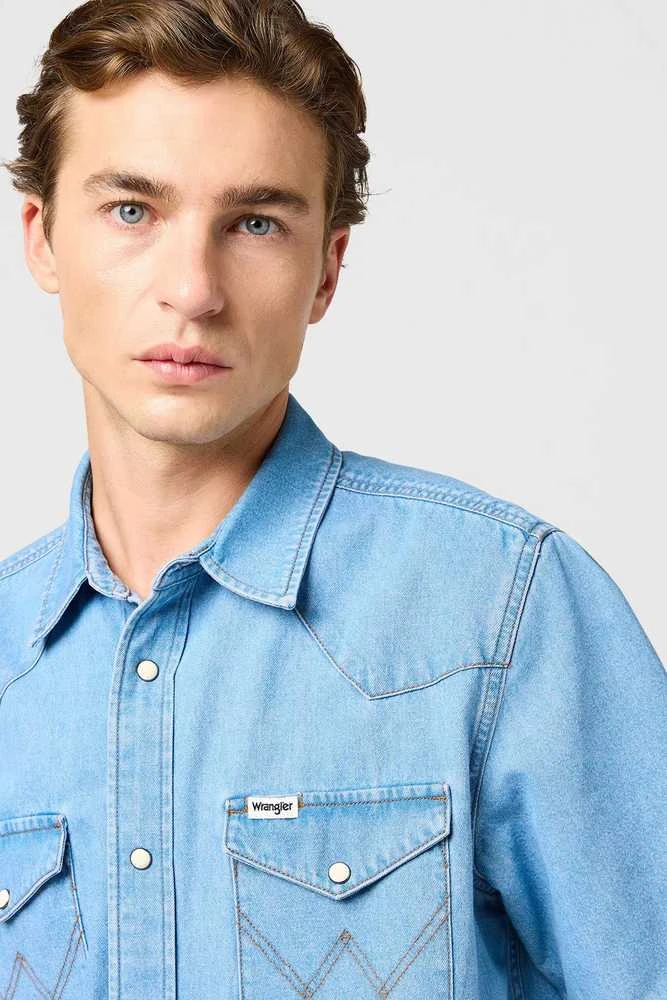 Džinsiniai marškiniai Wrangler