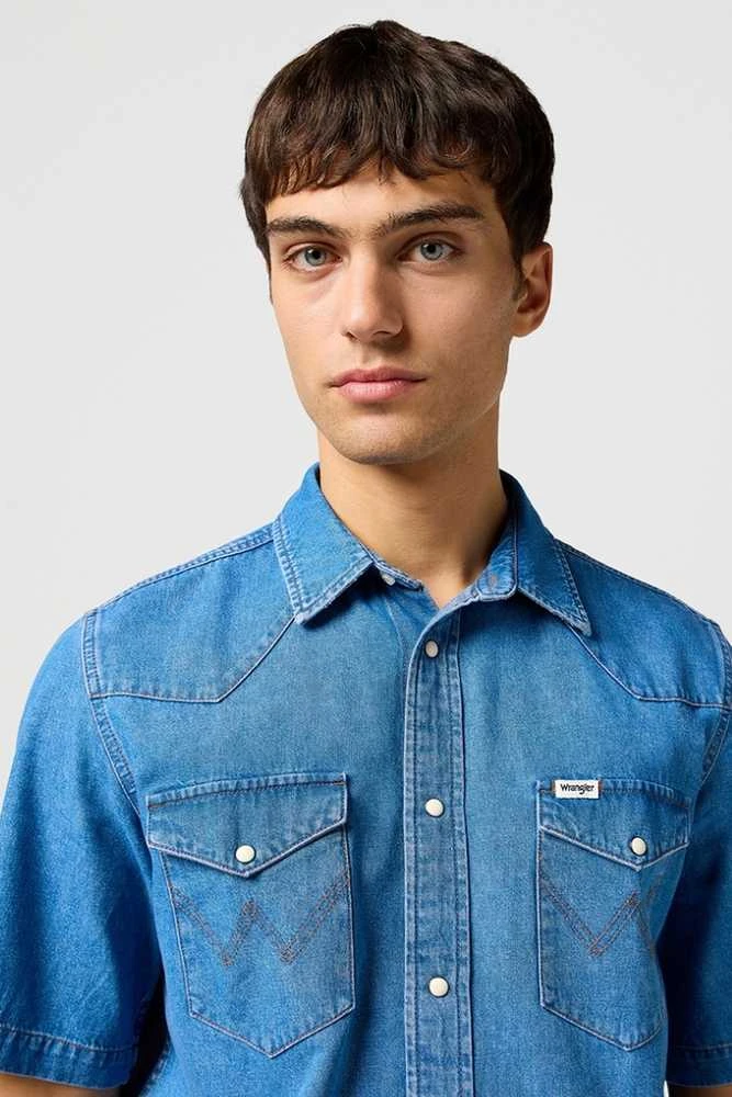 Džinsiniai marškiniai Wrangler