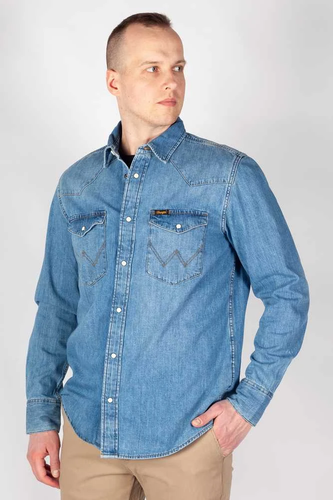 Džinsiniai marškiniai Wrangler