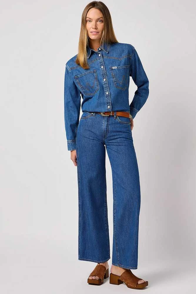 Džinsiniai marškiniai Wrangler