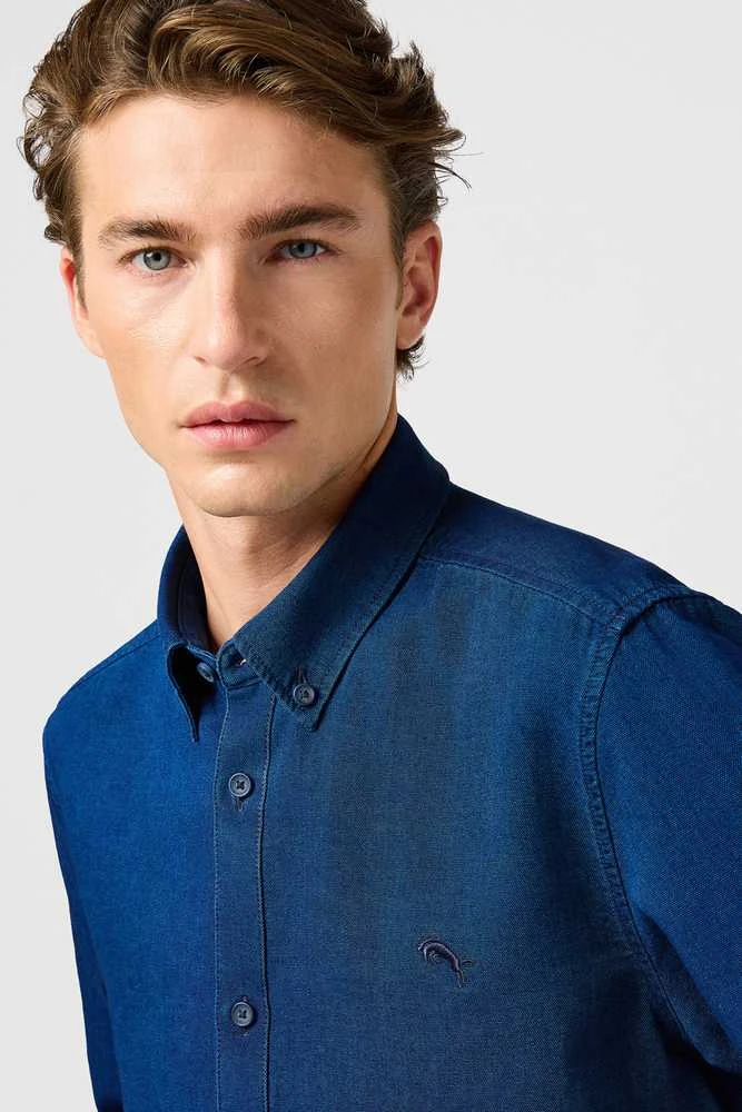 Džinsiniai marškiniai Wrangler