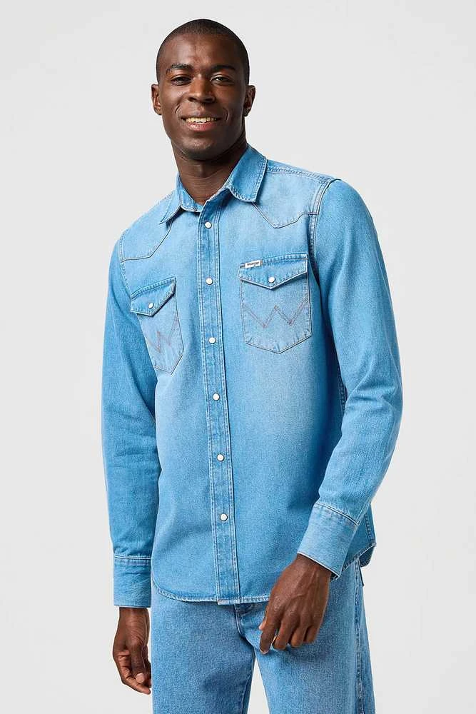 Džinsiniai marškiniai Wrangler