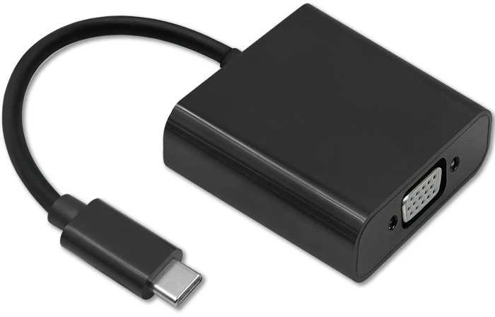 QOLTEC 50376 USB 3.1 adapteris C tipo vyriškas / VGA moteriškas 1080P 23cm