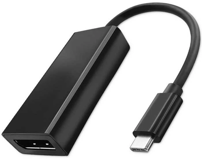 QOLTEC 50377 USB 3.1 adapteris C tipo vyriškas / DP moteriškas 4K 23cm
