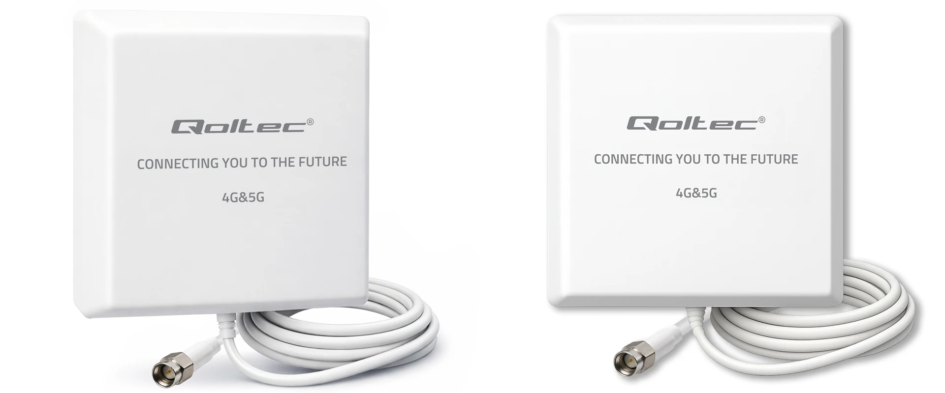 Qoltec Antena 4G 5G LTE | 9dBi | kierunkowa | zewnętrzna | SMA | wodoodporna | 3m aprašymas - Prekės nuotrauka