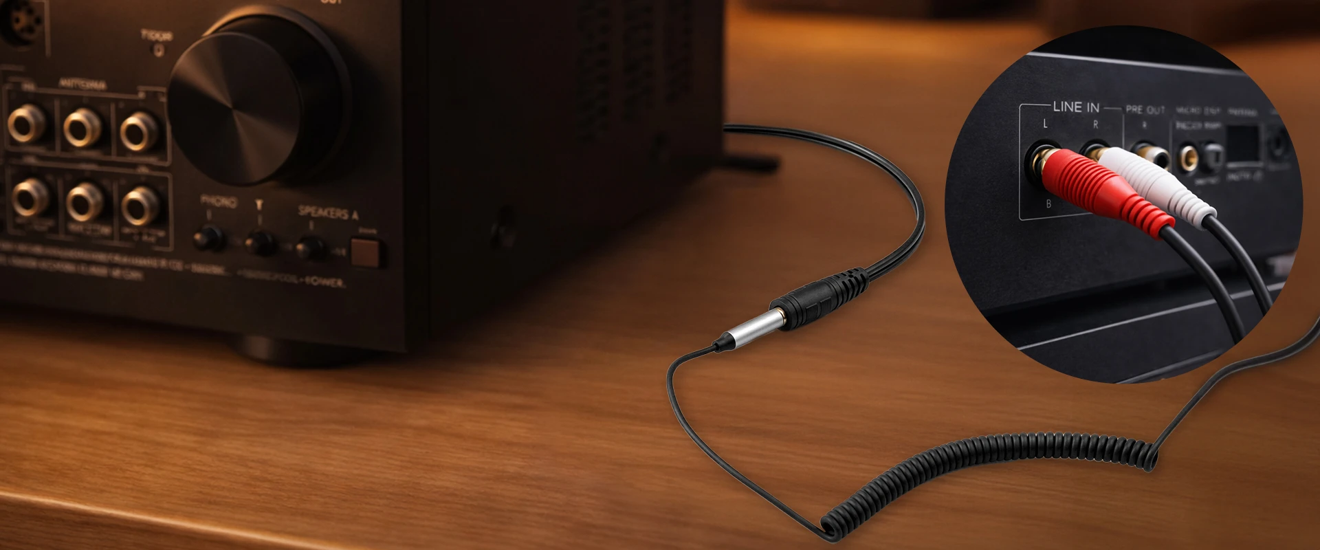 Roxtone „Qoltec“ belaidis adapteris, garso ir HiFi imtuvas namams ir automobiliui | „Bluetooth 6.0“ | 2 x RCA | 1 x AUX minijungtis (3,5 mm) | USB | Mikrofonas aprašymas - Prekės nuotrauka Roxtone „Qoltec“ belaidis adapteris, garso ir HiFi imtuvas namams ir automobiliui | „Bluetooth 6.0“ | 2 x RCA | 1 x AUX minijungtis (3,5 mm) | USB | Mikrofonas aprašymas - Prekės nuotrauka