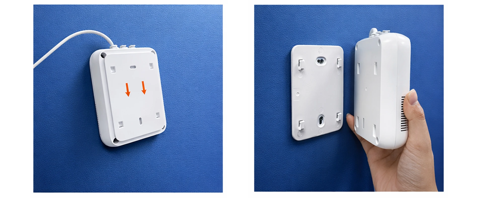 Qoltec Propano-butano dujų nuotėkio jutiklis | SND detektorius | 85db signalizacija | LED aprašymas - Prekės nuotrauka