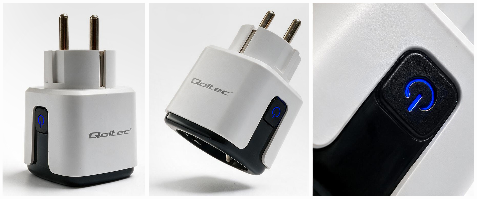 Qoltec Inteligentne gniazdko Wi-Fi 16A | Timer | Watomierz | Tuya | Smart Life | Amazon Alexa | Google assistant aprašymas - Prekės nuotrauka Qoltec Inteligentne gniazdko Wi-Fi 16A | Timer | Watomierz | Tuya | Smart Life | Amazon Alexa | Google assistant aprašymas - Prekės nuotrauka
