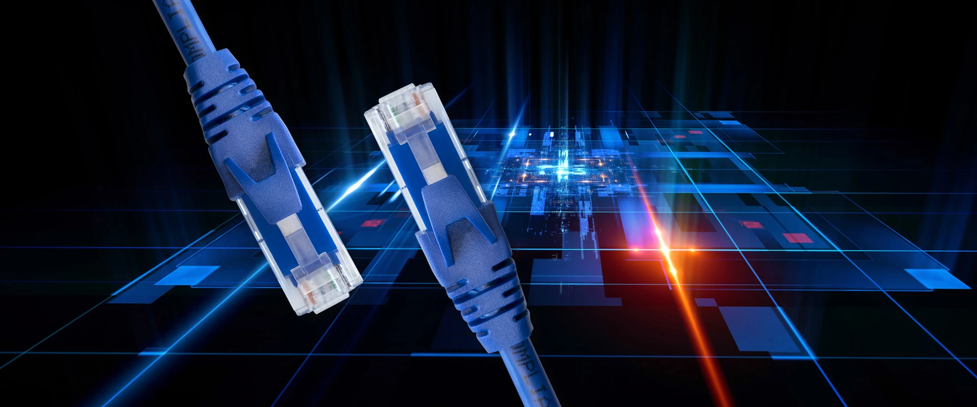 Qoltec Kabelis Patchcord UTP | CAT6 | 2 x RJ-45 | 2m | Didelis greitis | Auksas aprašymas - Prekės nuotrauka