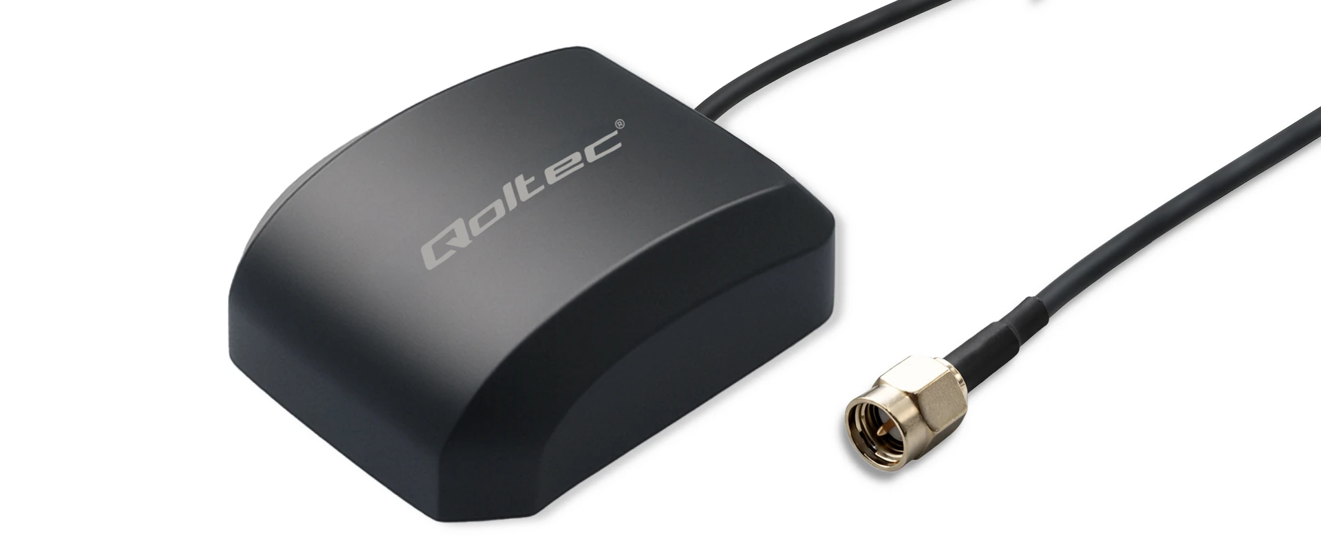 Qoltec Mobilna Antena GPS GLONASS su podstawą magnetyczną | dookólna | 28dBi | SMA aprašymas - Prekės nuotrauka