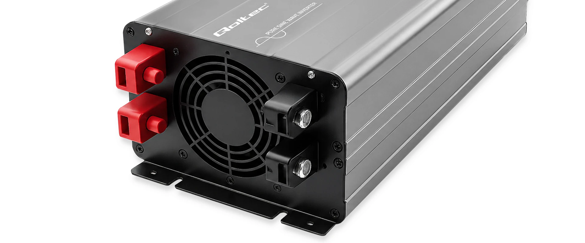 Qoltec Pure Sine Wave | 12V na 230V | 4000/8000W aprašymas - Prekės nuotrauka