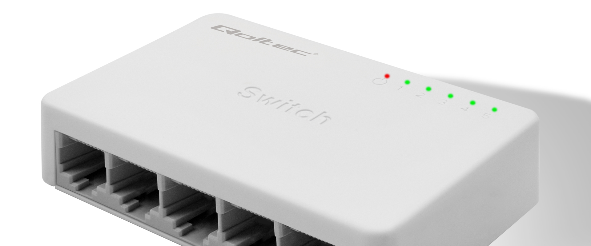 qoltec-switch-network-switch-5-x-port