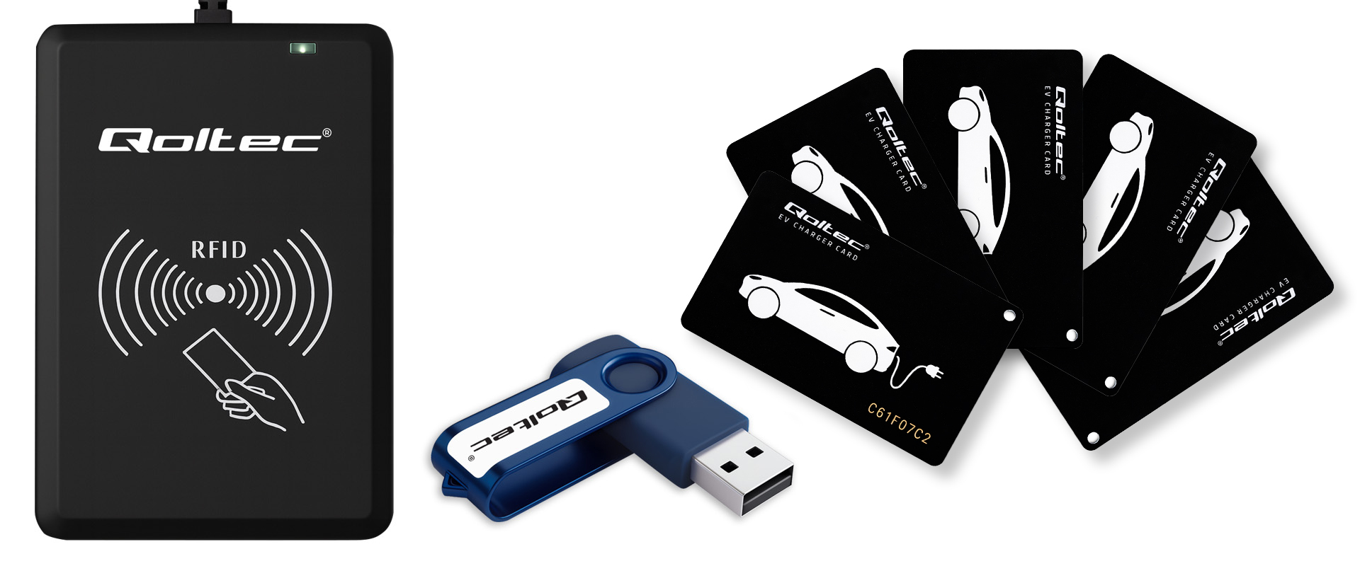 Qoltec System hotelowy EV | programator kart EV + oprogramowanie + 5 kart EV aprašymas - Prekės nuotrauka
