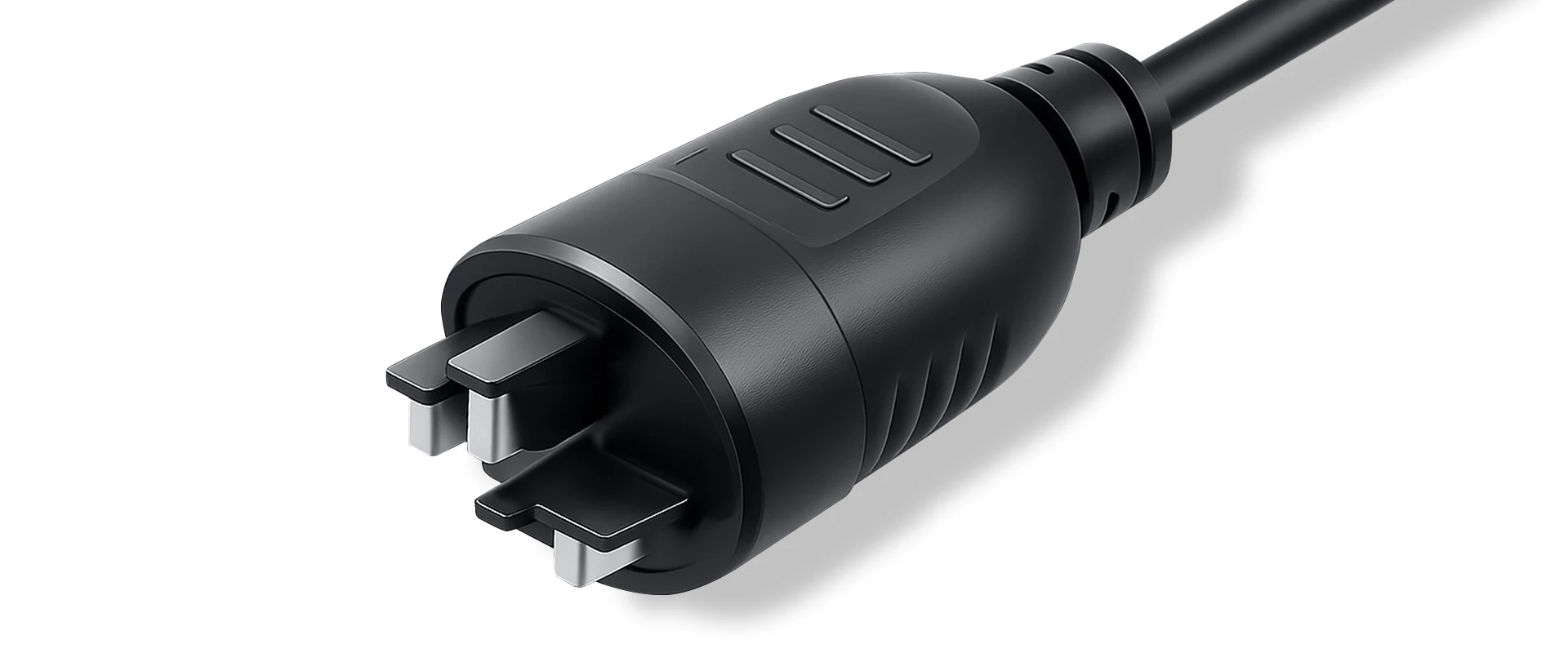 „Qoltec Fast“ įkroviklis elektriniam dviračiui 36V | 42V | 2A | Bosch 3 kontaktų kištukas + maitinimo laidas aprašymas - Prekės nuotrauka