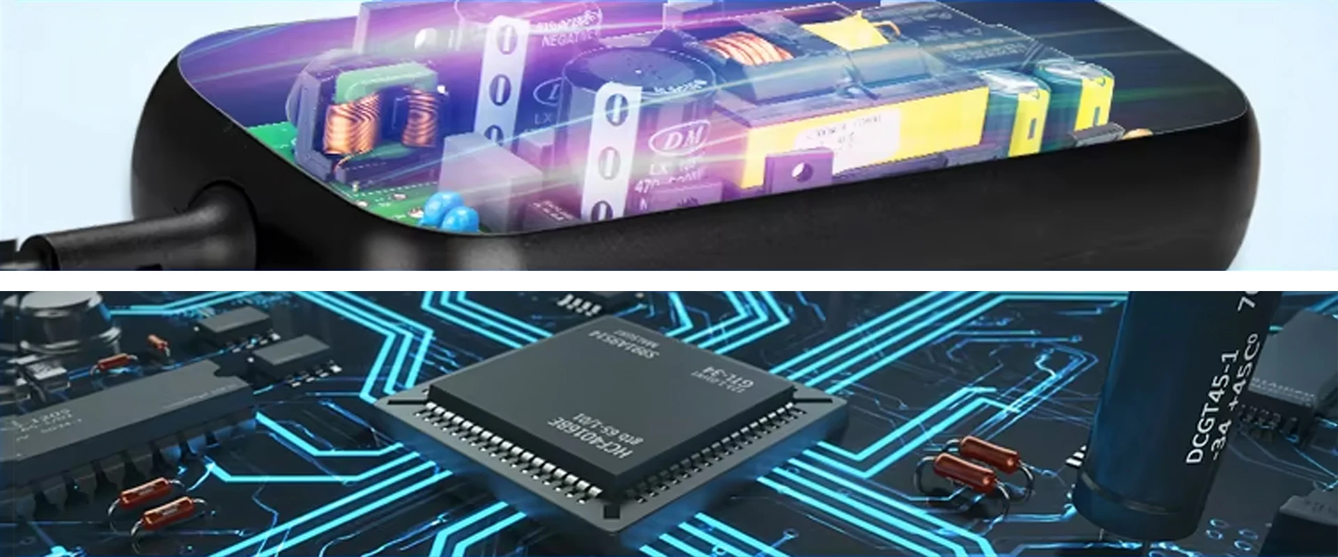 Qoltec Szybka Įkroviklis do roweru hulajnogi skutera elektrycznego 36V | 42V | 2A | przewód otwarty bez wtyczki | wodoodporna +kabelis zasilający aprašymas - Prekės nuotrauka