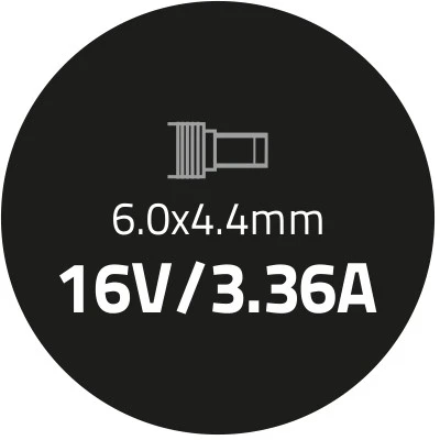 Maitinimo šaltinis do Fujitsu 65W | 16V | 3.36A | 6.0*4.4 | +kabelis zasilający