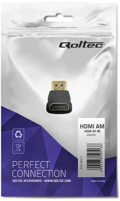 Qoltec HDMI adapteris A vyr. – A mot. kampuotas