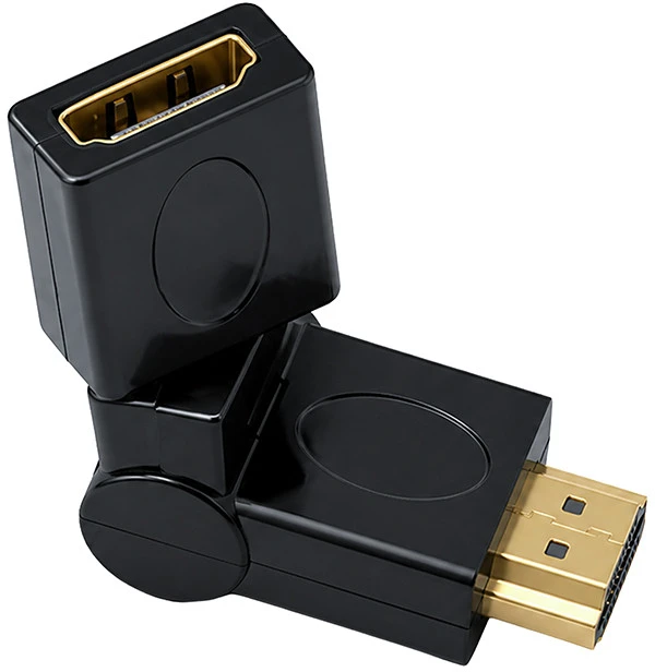 QOLTEC 50516 Qoltec Adapteris HDMI kištukas / HDMI lizdas (kampinis / pasukamas)