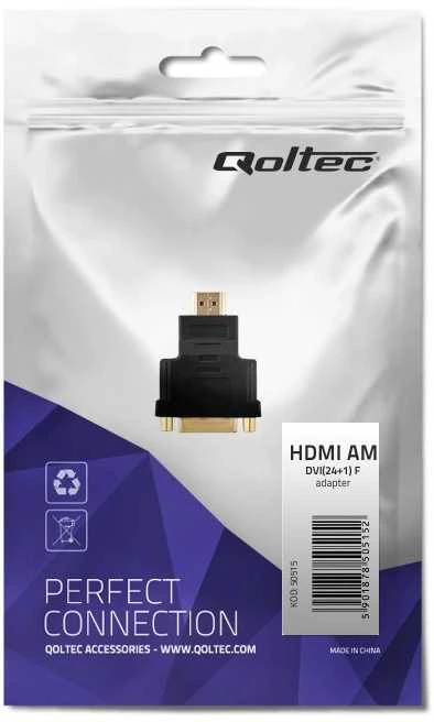 QOLTEC 50515 Qoltec Adapteris HDMI Male/ DVI (24+1) Female