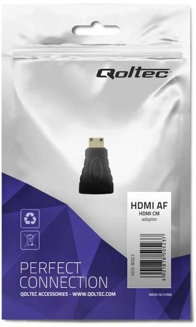 QOLTEC 50523 Qoltec Adapteris HDMI Female/ Mini HDMI Male