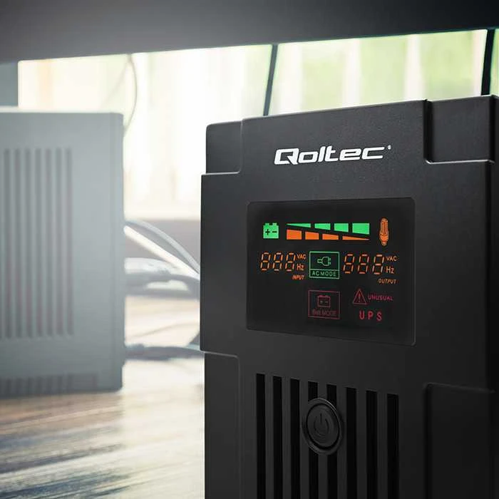 QOLTEC 53907 Adapteris IEC 320 C14 FRENCH 0,15m