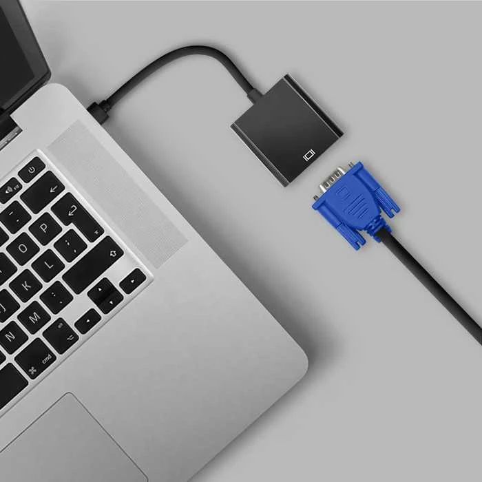 QOLTEC 50402 Micro HDMI D male VGA female 0.2m