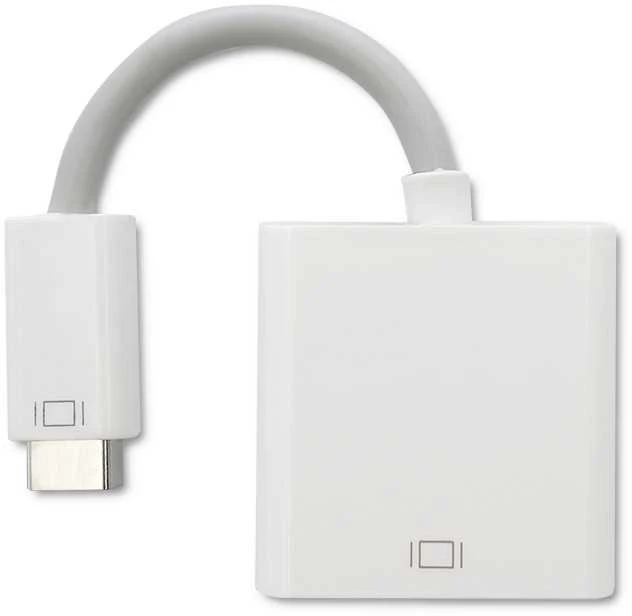 Qoltec Mini DVI vyr. – DVI (24+5) mot. adapteris