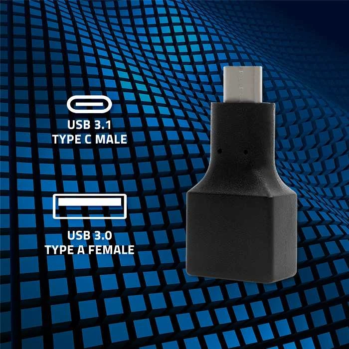 QOLTEC 50505 Qoltec USB adapteris 3.1 tipo C vyriškas USB 3.0 A moteriškas