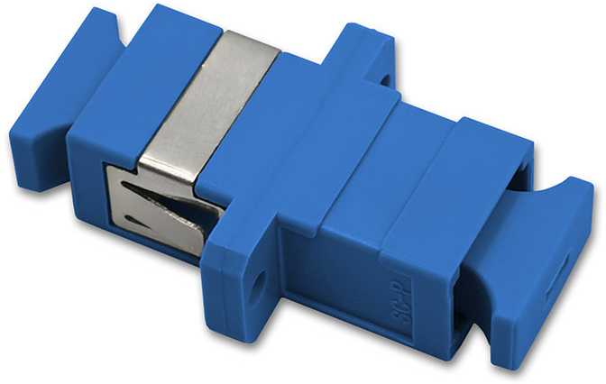 Qoltec Optinio pluošto adapteris SC/UPC Simplex Singlemode