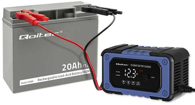 QOLTEC 53066 AGM baterija 12V 20Ah maks. 300A