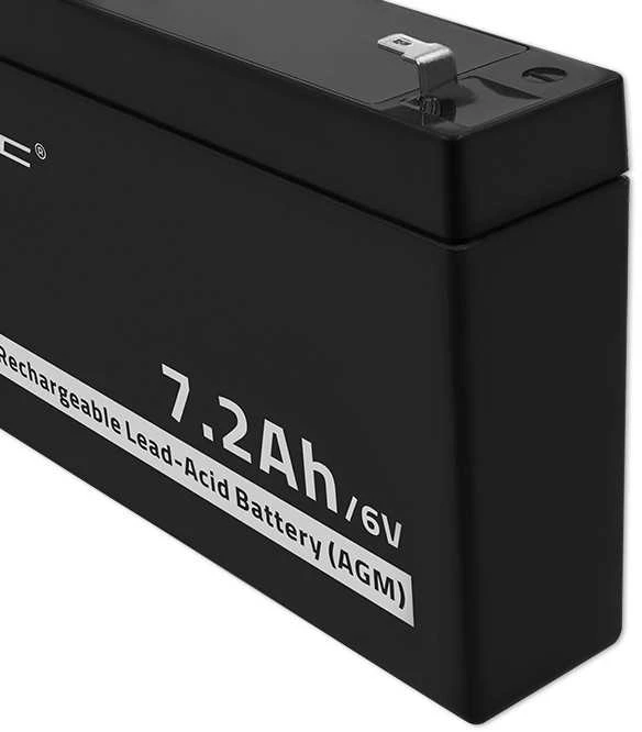 QOLTEC Baterija AGM 6V 7.2Ah