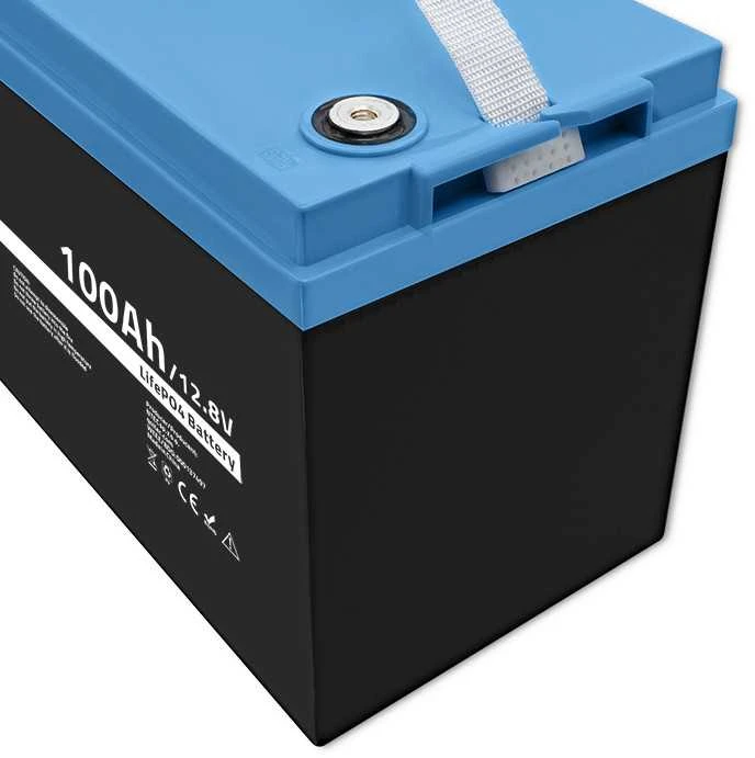 Qoltec Akumuliatorius LiFePO4 Ličio geležies fosfatas | 12,8 V | 100Ah | 1280Wh | BMS