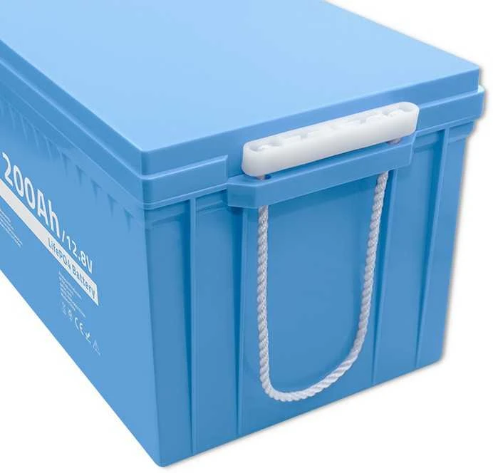 Qoltec akumuliatorius LiFePO4 ličio-geležies-fosfato | 12,8 V | 200 Ah | 2560 Wh | BMS