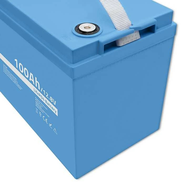 Qoltec Akumuliatorius LiFePO4 Ličio geležies fosfatas | 12,8 V | 100Ah | 1280Wh | BMS