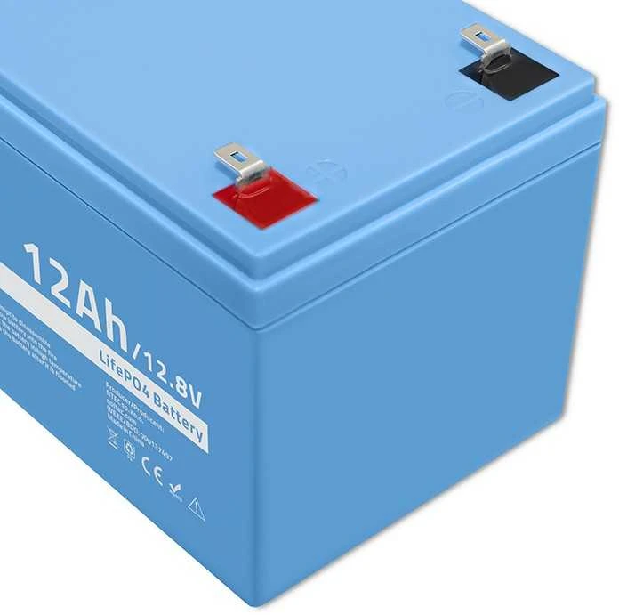 QOLTEC 53701 LiFePO4 ličio geležies fosfato baterija / 12,8V / 12Ah / 153,6Wh / BMS