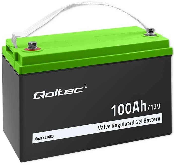 QOLTEC 53080 Gel Baterija 12V 100Ah