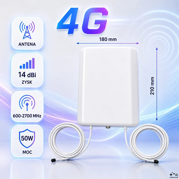 QOLTEC 57020 4G LTE antena 14 dBi lauko