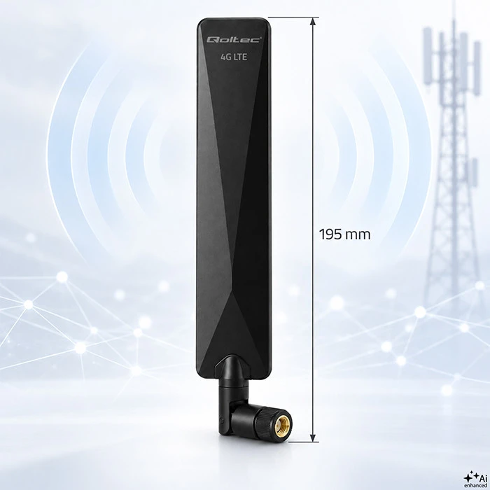 QOLTEC 57018 4G LTE antena, daugiakryptė 7dBi vidinė