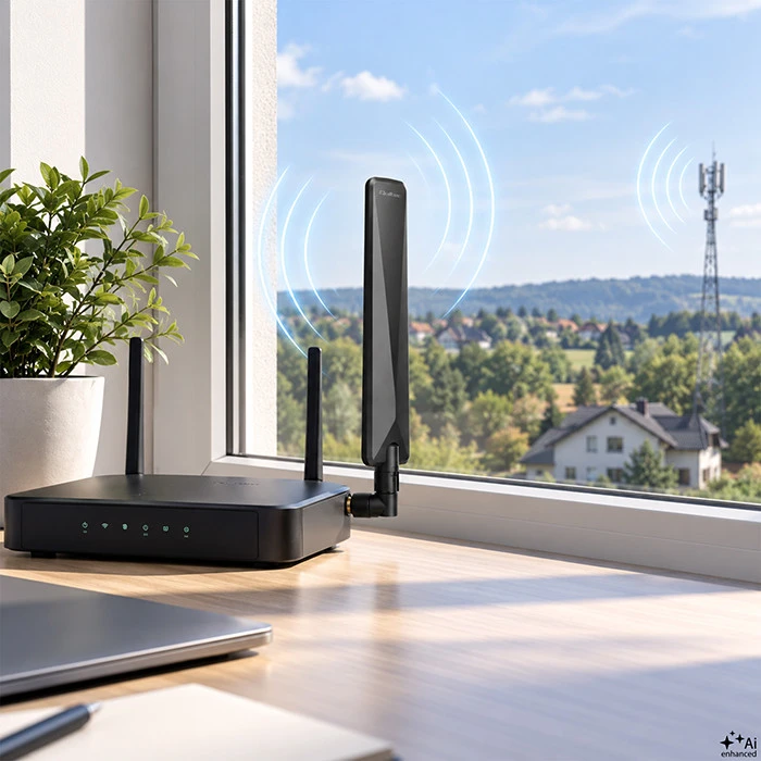 QOLTEC 57018 4G LTE antena, daugiakryptė 7dBi vidinė